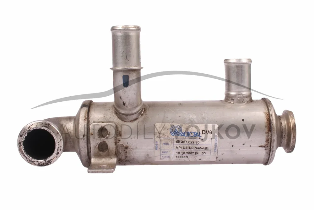 Chladič výfukových plynů 9646762280 v:52052