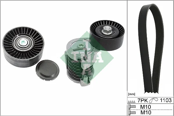 Sada žebrovaných klínových řemenů Schaeffler INA 529004910 Sada žebrovaných klínových řemenů Schaeffler INA 529004910