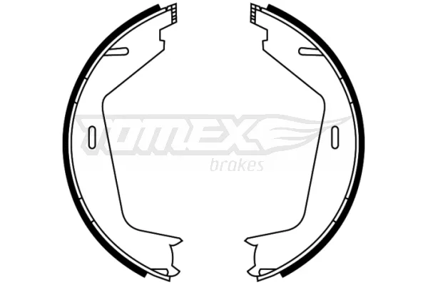Sada brzdových čelistí Tomex Brakes TX22-11
