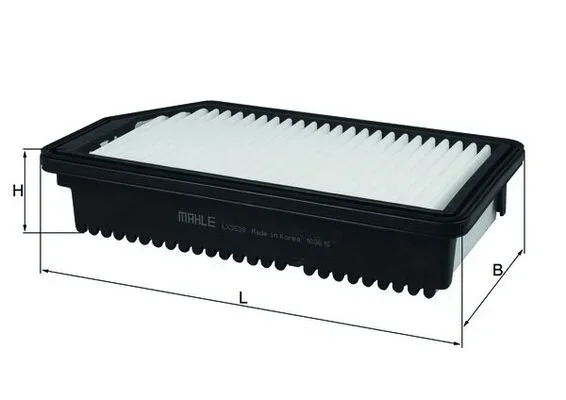 Vzduchový filtr MAHLE LX3538