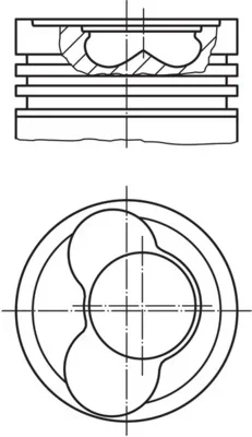 Píst MAHLE 0305902