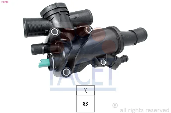 Termostat, chladivo FACET 7.8748