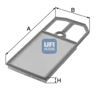 Vzduchový filtr UFI 30.184.00 – OE 6K0129620C