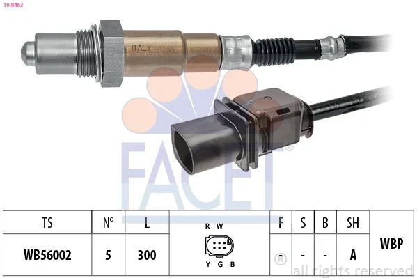 Lambda sonda FACET 10.8463 Lambda sonda FACET 10.8463