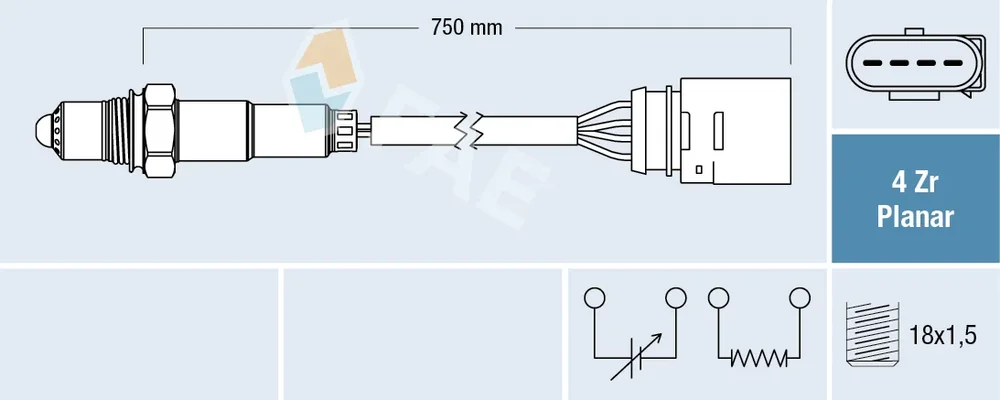 Lambda sonda FAE 77405
