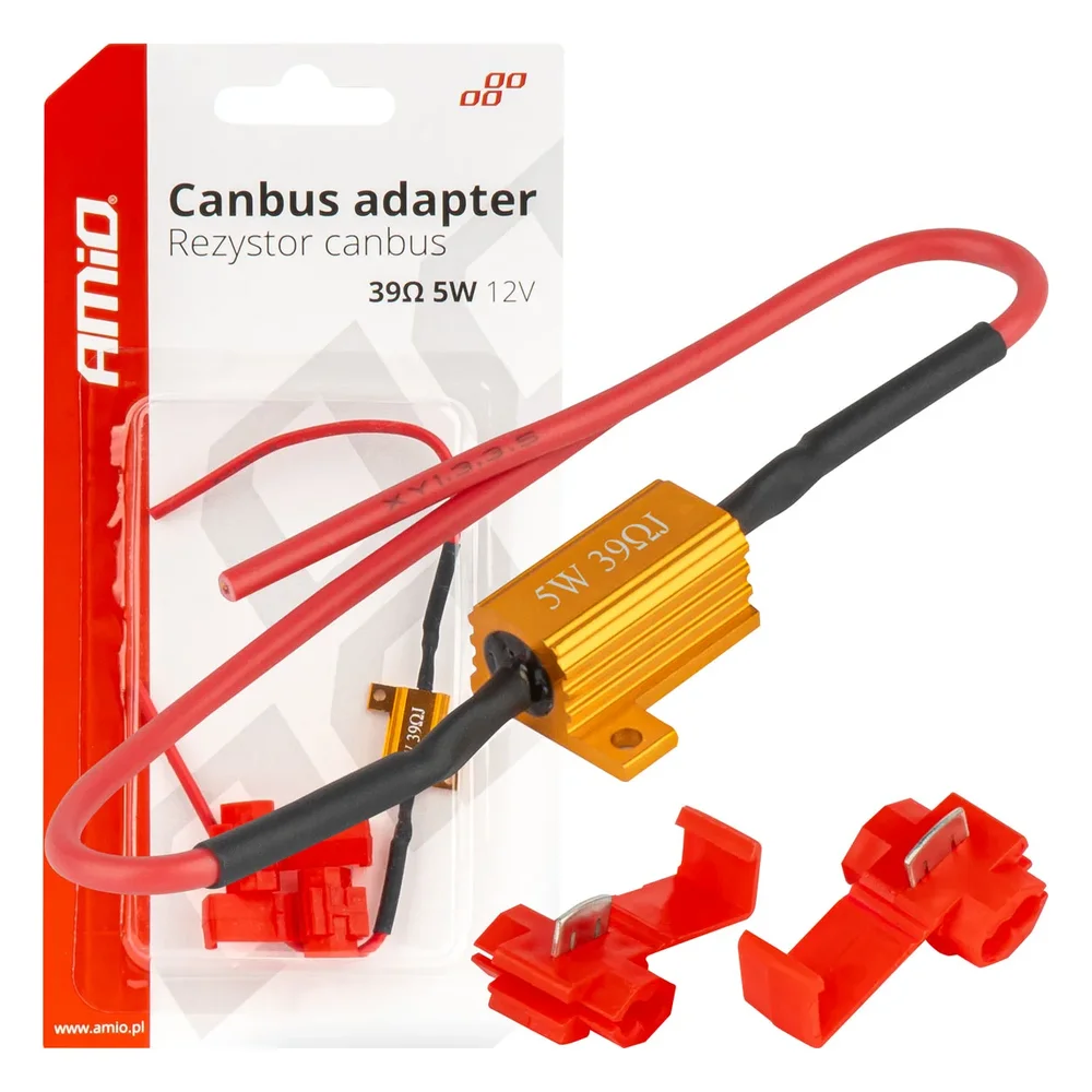 Rezistor pro LED žárovky CANBUS 5W AMiO-04090