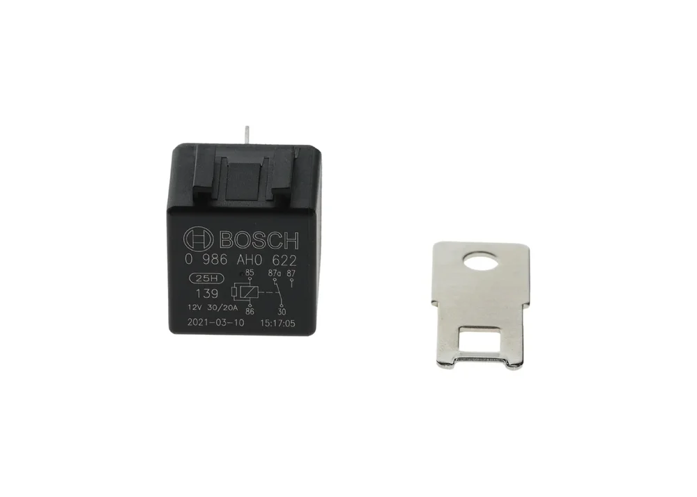 Relé, pracovní proud BOSCH 0986AH0622