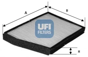 Filtr, vzduch v interiéru UFI 53.099.00 – OE 7711228921