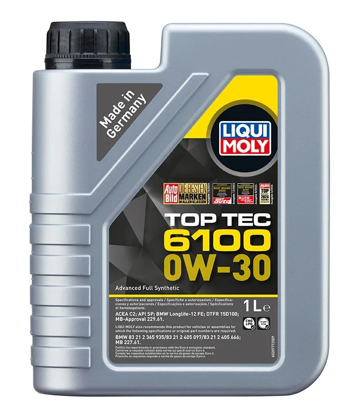 Motorový olej top tec 6100 0w-30 LIQUI MOLY 20777 Motorový olej top tec 6100 0w-30 LIQUI MOLY 20777