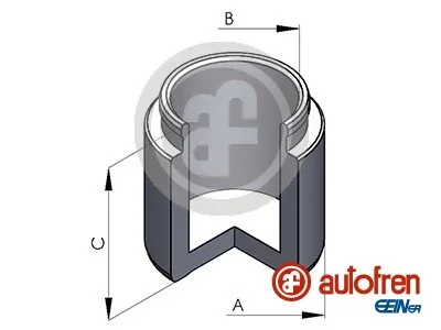 Píst, brzdový třmen AUTOFREN SEINSA D025359