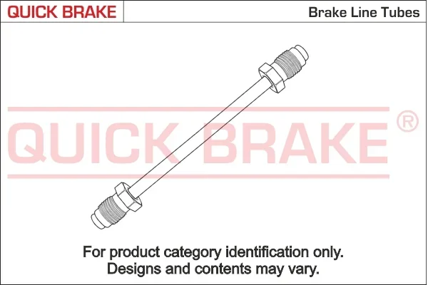 Brzdové potrubí QUICK BRAKE CN-0315D-D Brzdové potrubí QUICK BRAKE CN-0315D-D