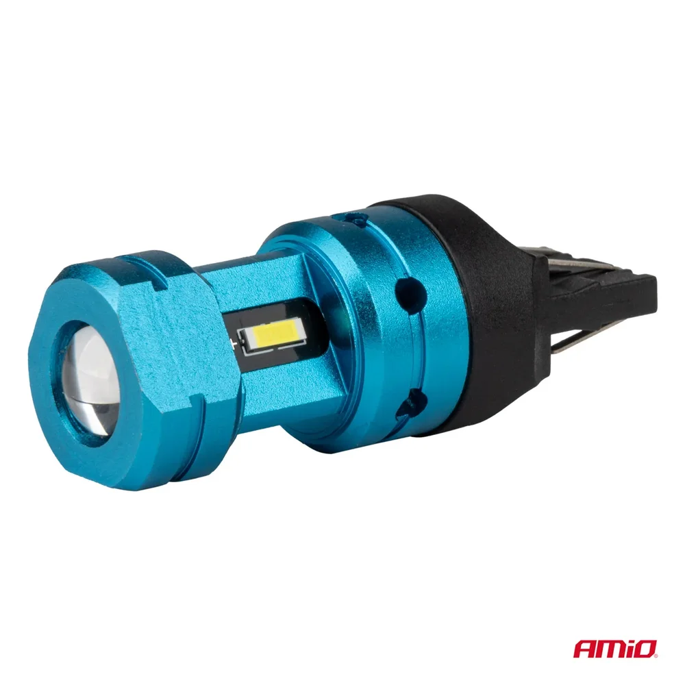 LED žárovky CANBUS T20 7443 W21/5W 4SMD 1860 Bílá 12V 24V AMiO-04255 - Obrázek 3