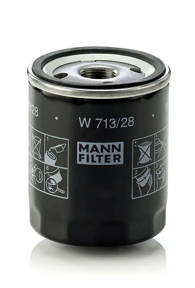 MF W713/28 Filtr olejový MANN