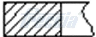 Sada pístních kroužků FRECCIA FR10-355700 – OE 630031 Sada pístních kroužků FRECCIA FR10-355700 – OE 630031