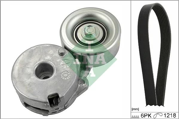 Sada zebrovanych klinovych remenu Schaeffler INA 529022510
