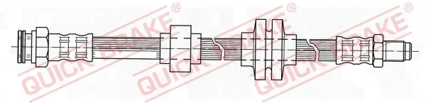 Brzdová hadice QUICK BRAKE 32.207 – OE 60651567