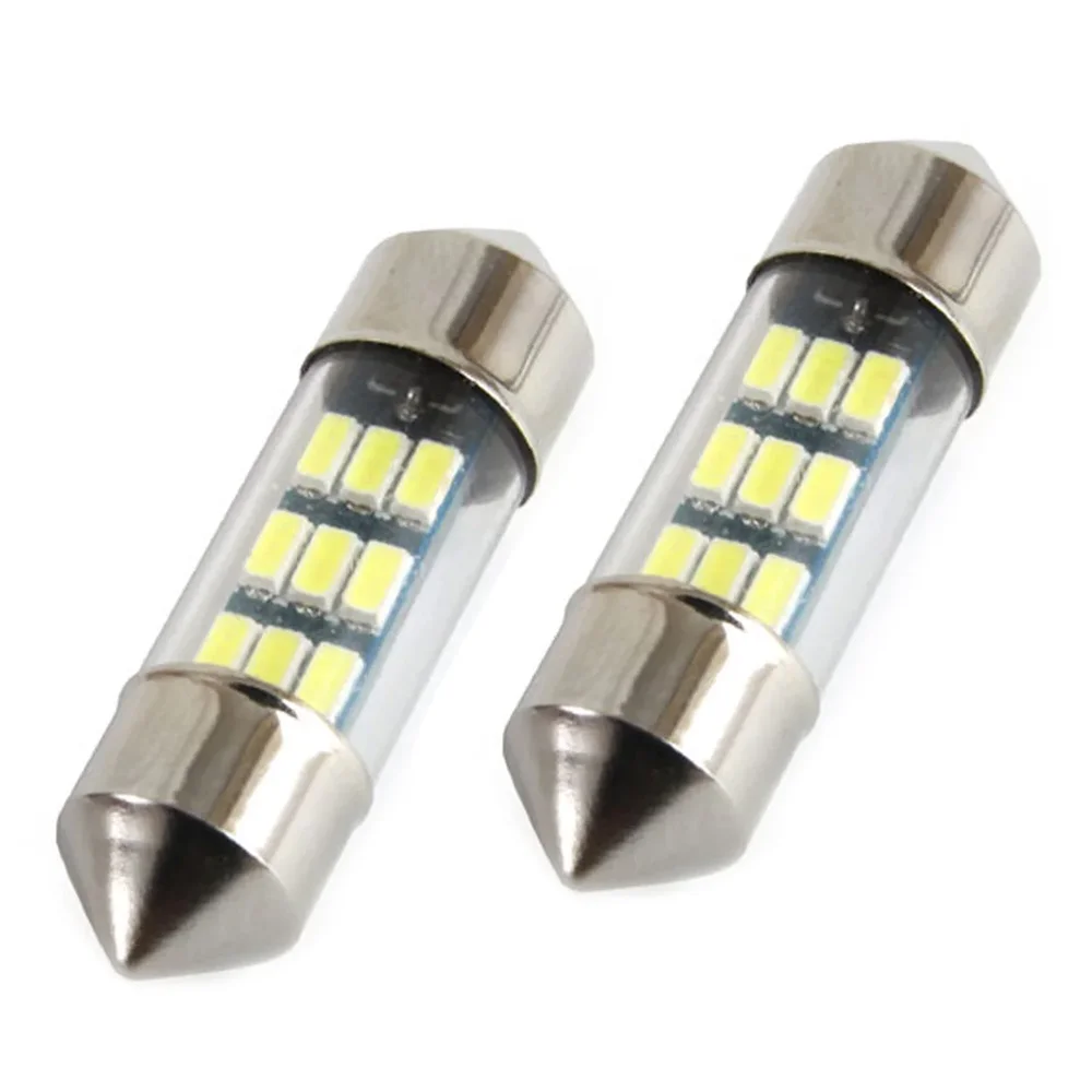 ZAROWKI LED C5W C10W 31MM BÍLÁ 12V AMIO 01089 - Obrázek 2