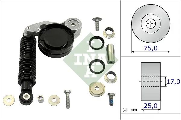 Sada na opravy, napinaci rameno - zebrovany klinovy Schaeffler INA 533011810