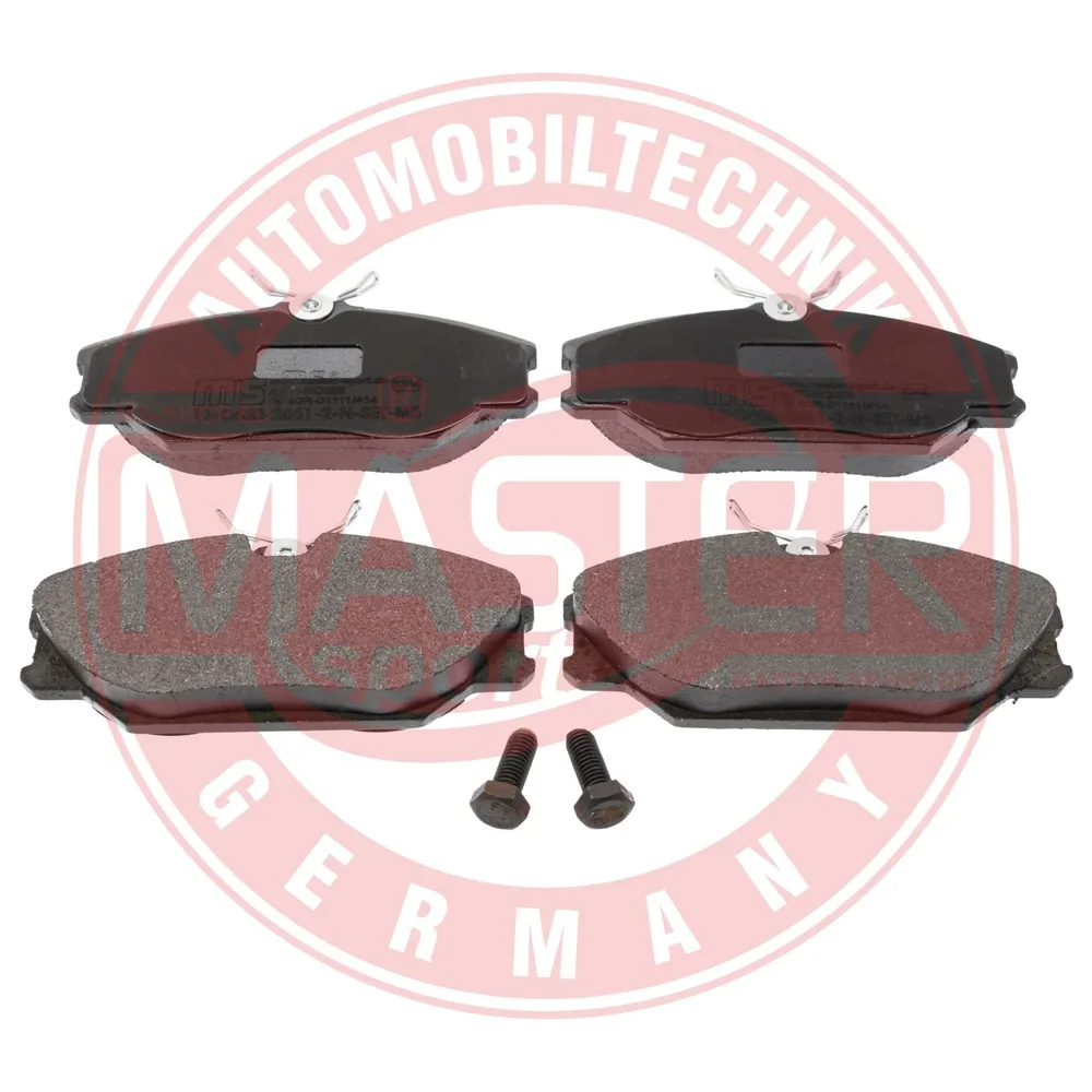 Brzdové platničky-sada PREMIUM MASTER-SPORT GERMANY 13046028612N-SET-MS