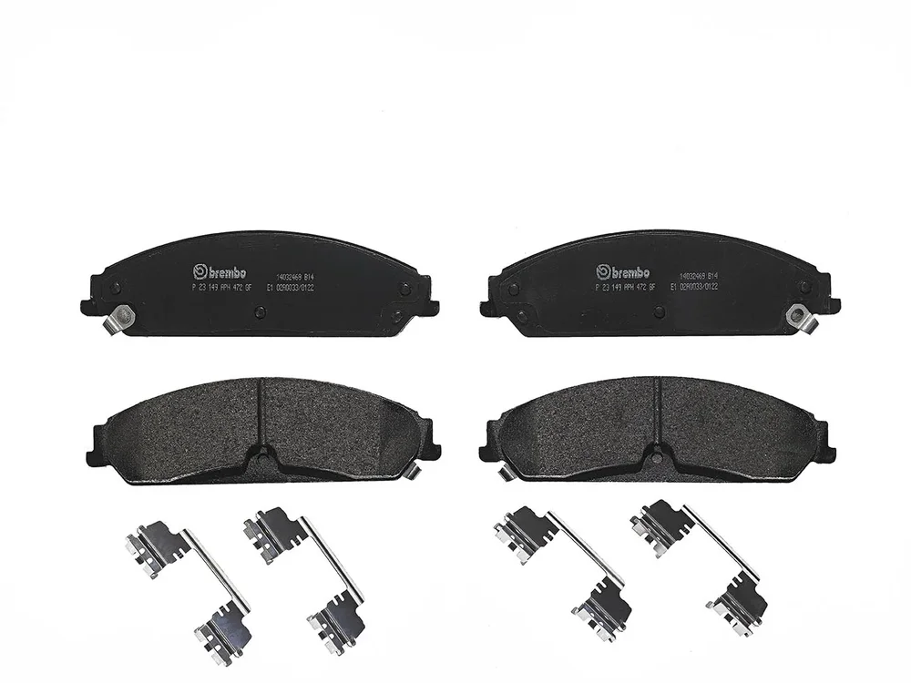 Sada brzdových destiček, kotoučová brzda BREMBO P23149