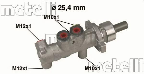 Hlavní brzdový válec METELLI 05-0415