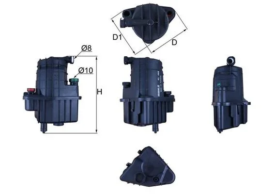 Palivový filtr KNECHT KL469