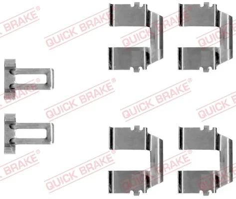 Sada prislusenstvi, oblozeni kotoucove brzdy QUICK BRAKE 109-1233 Sada prislusenstvi, oblozeni kotoucove brzdy QUICK BRAKE 109-1233