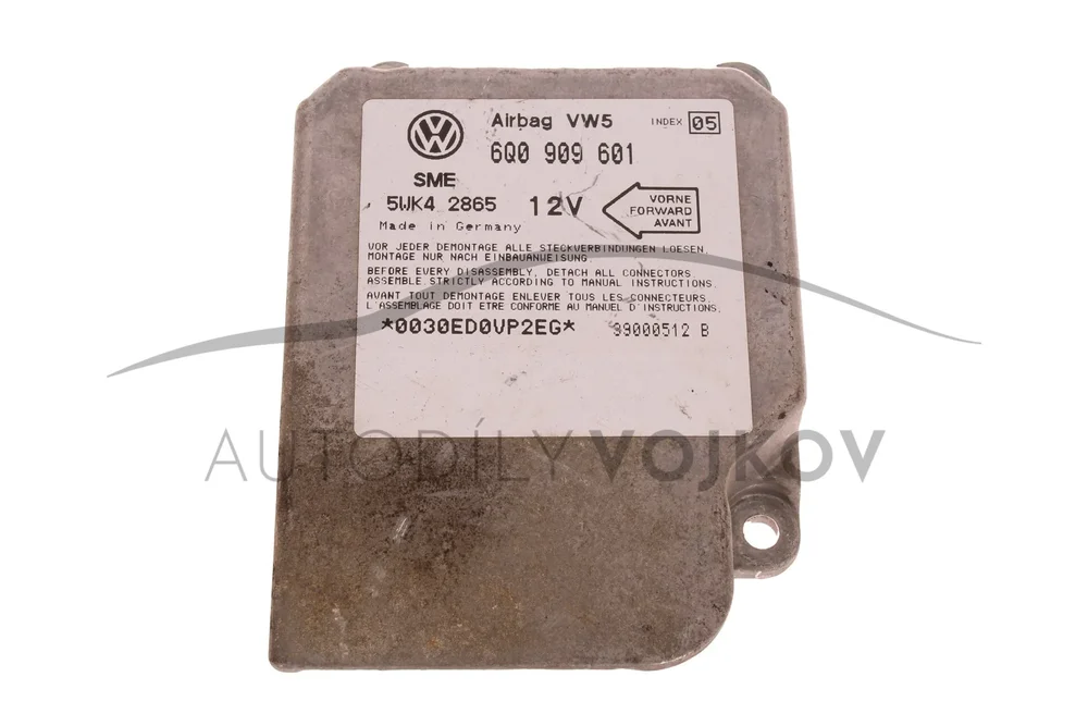 Jednotka airbagu 6Q0909601 – 05 v:72869 Jednotka airbagu 6Q0909601 – 05 v:72869