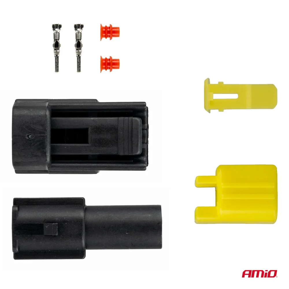 Sada elektrických konektorů vodotěsných 1 PIN 2,2 mm AMiO-04345 - Obrázek 3
