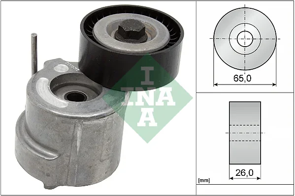 Napinaci rameno, zebrovany klinovy remen Schaeffler INA 534040410
