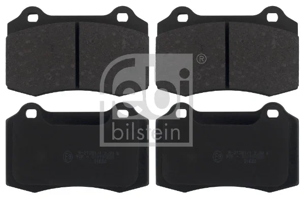 Sada brzdových destiček, kotoučová brzda FEBI BILSTEIN 16887