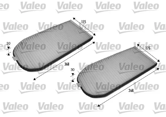 Filtr, vzduch v interiéru VALEO 698838