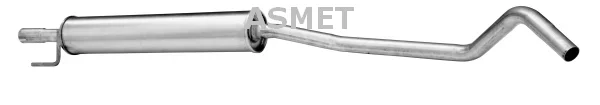 Stredni tlumic vyfuku ASMET 05.145 Stredni tlumic vyfuku ASMET 05.145