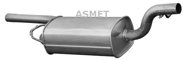 Stredni tlumic vyfuku ASMET 07.134 Stredni tlumic vyfuku ASMET 07.134