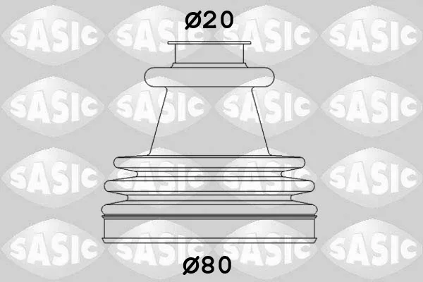 Sada měchů, hnací hřídel SASIC 2933773 – OE 329377