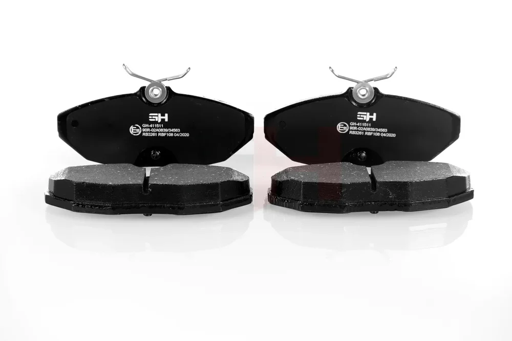 Sada brzdových destiček, kotoučová brzda GH GH-411511