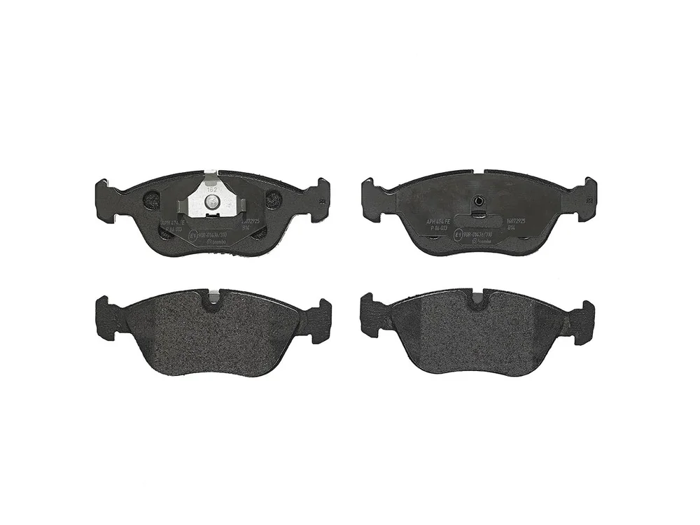 Sada brzdových destiček, kotoučová brzda BREMBO P86013