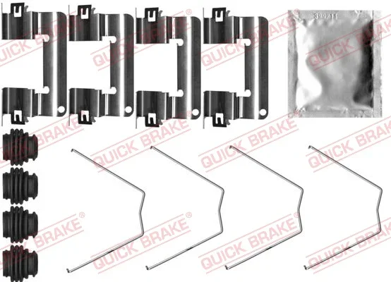 Sada prislusenstvi, oblozeni kotoucove brzdy QUICK BRAKE 109-0065 Sada prislusenstvi, oblozeni kotoucove brzdy QUICK BRAKE 109-0065
