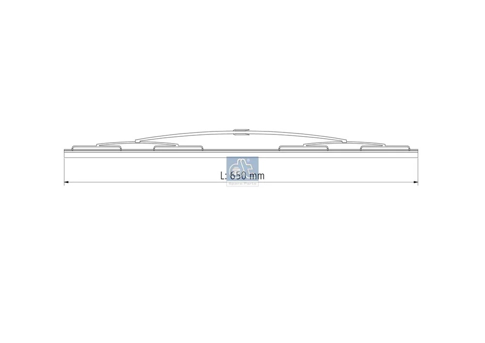 List stěrače DT Spare Parts 6.97002 – OE 5001867083