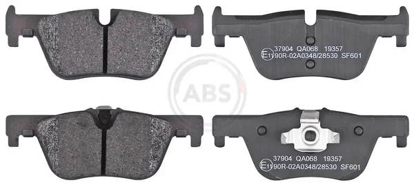 Sada brzdových destiček, kotoučová brzda A.B.S. 37904