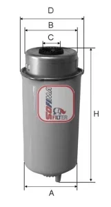 Palivový filtr SOFIMA S4464NR – OE WJI500040