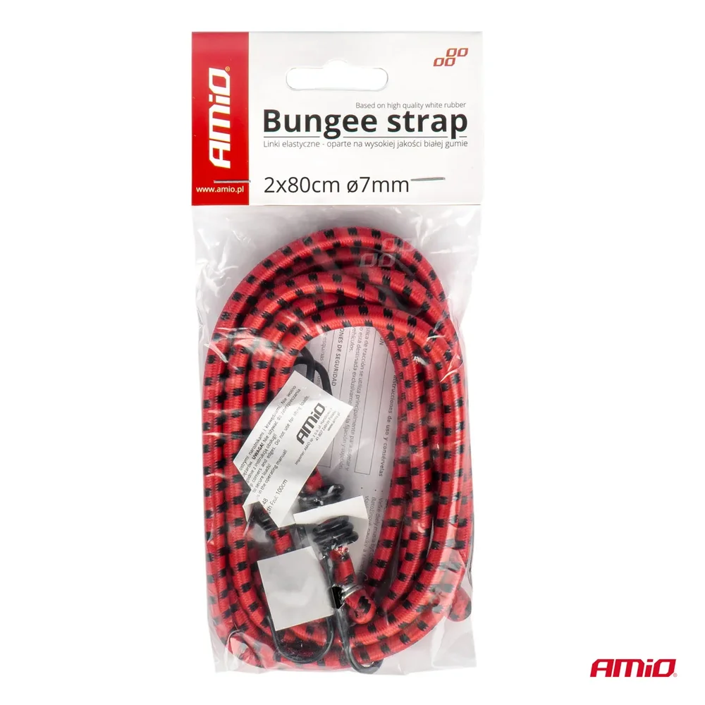Gumové lano 2x80cm o7mm BSTRAP-02 AMiO-01147 - Obrázek 4