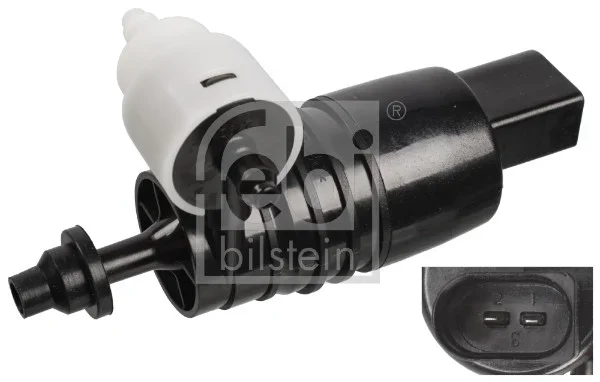 Vodní čerpadlo ostřikovače, čistění skel FEBI BILSTEIN 107463 Vodní čerpadlo ostřikovače, čistění skel FEBI BILSTEIN 107463