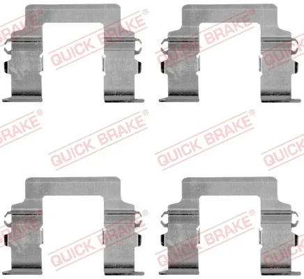 Sada prislusenstvi, oblozeni kotoucove brzdy QUICK BRAKE 109-1161 Sada prislusenstvi, oblozeni kotoucove brzdy QUICK BRAKE 109-1161