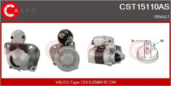 Startér CASCO CST15110AS