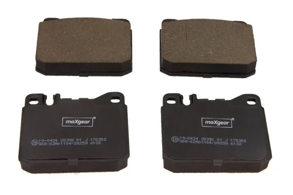 Sada brzdových destiček, kotoučová brzda MAXGEAR 19-0434