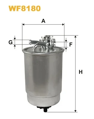 Palivový filtr WIX FILTERS WF8180