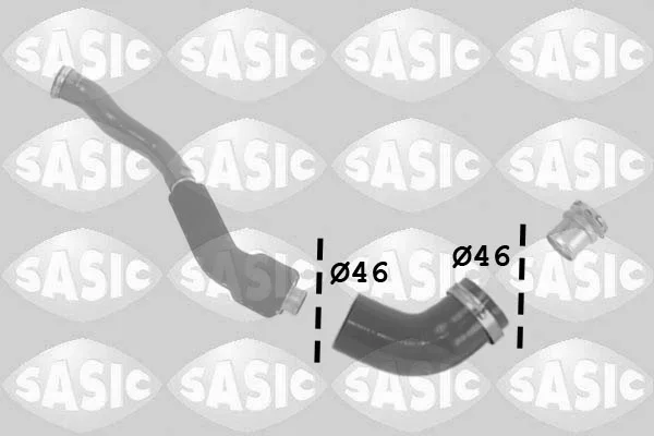 hadicka plniciho vzduchu SASIC 3334042 – OE 8200605907