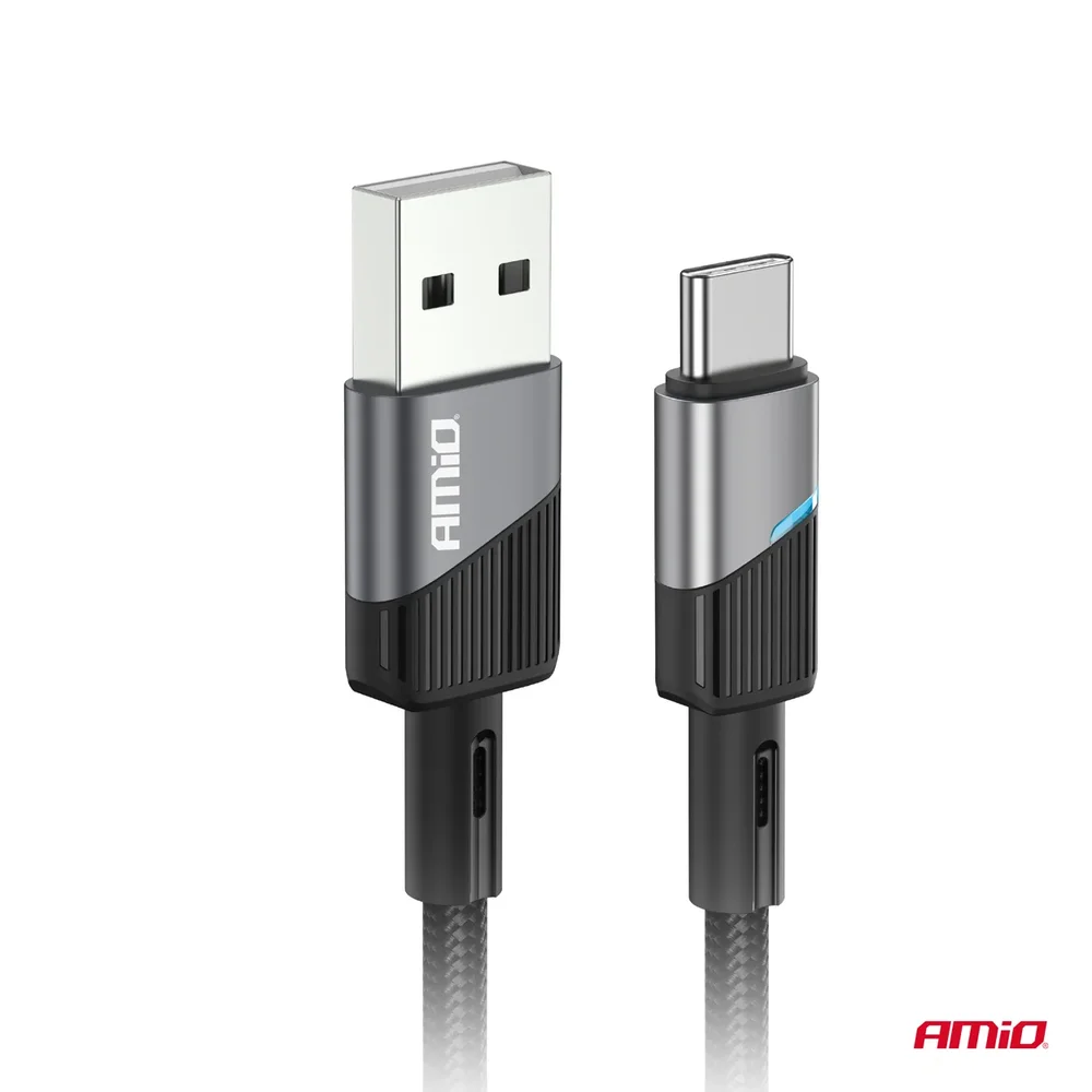 Kabel USB na USB-C 3A 200cm FullLINK AMIO-03924 - Obrázek 2