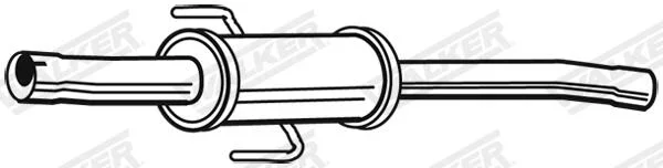 Stredni tlumic vyfuku WALKER 22418 – OE 1742022010
